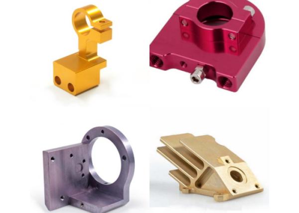 Copper T1 CNC Machined Components Yellow Plating For Electrical Applications