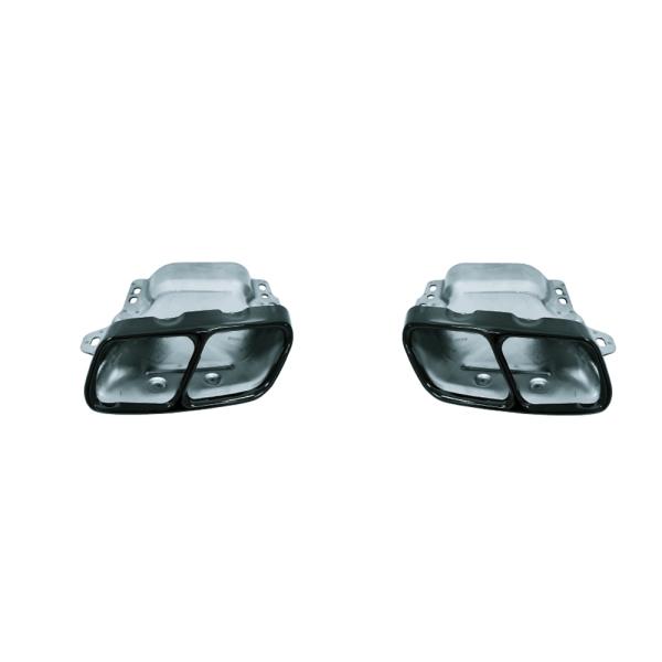 304 Stainless Carbon Fiber Exhaust Tip for Benz A Class OEM Yes Custom Logo Accepted