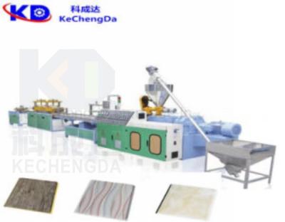 SJ48 / 55 PVC Panel Production Line 120KG/HR WPC PVC Ceiling Panel Production Line