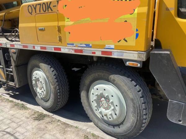 Service après-vente 2015 Année Grue mobile d'occasion 50 tonnes 100 tonnes Grue à cinq bras