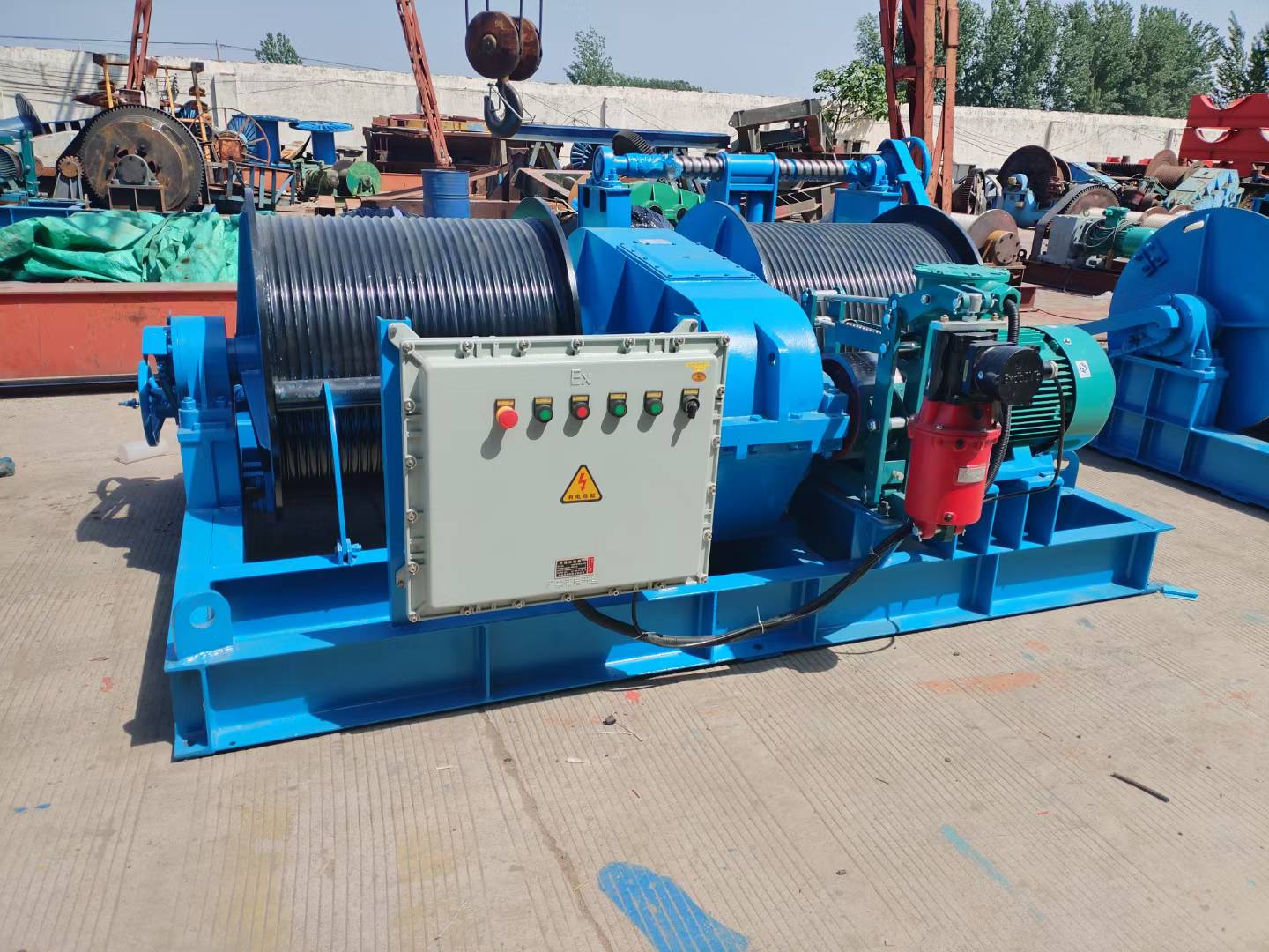 Electric Wire Rope Hoist Heavy Duty Lifting Equipment for Industrial Manufacturing and Material Handling