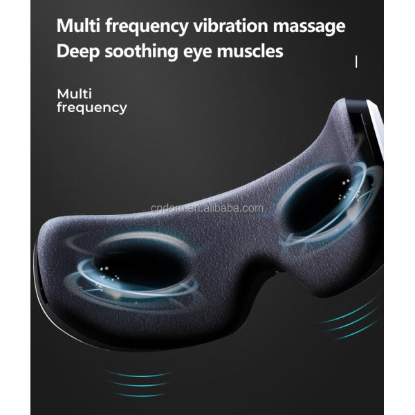 Rechargeable Eye Care Massage Instrument with Bluetooth Music and 5V Rated Voltage