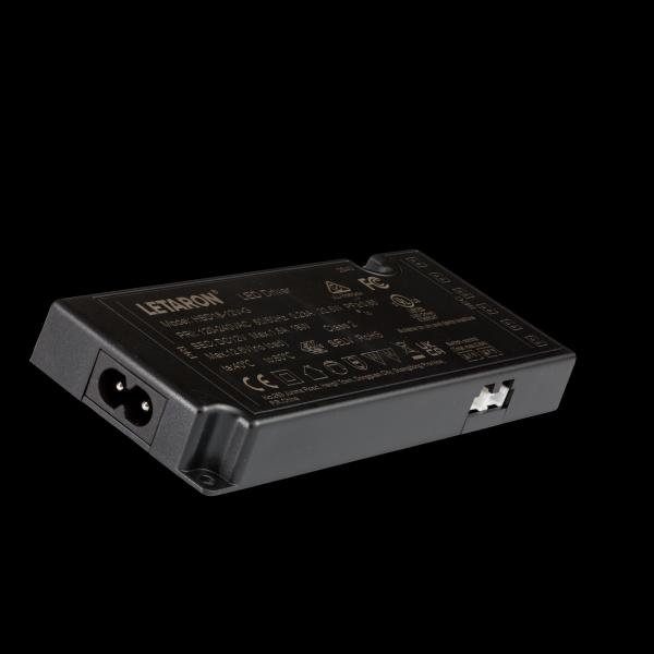 18W LED Driver Power Supply 12V DC Transformer for Cabinet Lights with 120-240V AC Input