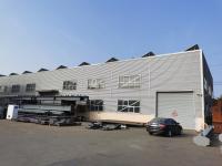 Bâtiment d'atelier en acier galvanisé avec ossature en portique
