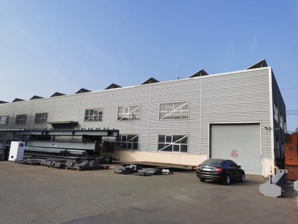 Muti Storey Designed High Strength Pre Engineered Structural Workshop Mixed With Office And Shop