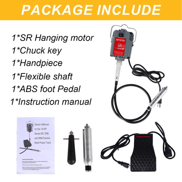 Foredom Hang Up SR Shaft Motors Jewelry Polishing Machine