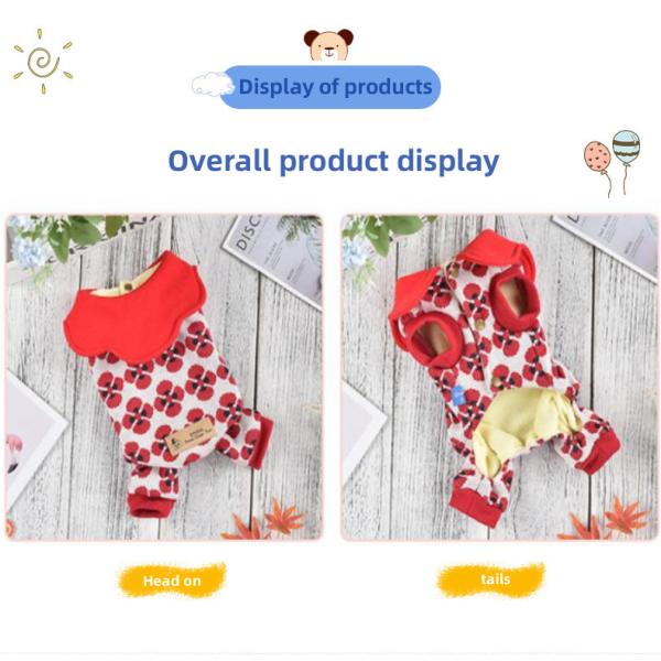 Fashionable Pet Dog Clothes Soft Breathable Comfort Clothing For Pets