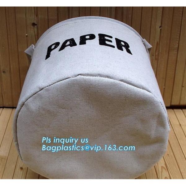Canvas Desktop Storage Basket,Best selling navy wind cotton and linen debris storage box desktop storage basket bagease