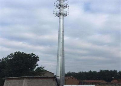 Self Supporting Outdoor Antenna Tower , 50 Meter Home Radio Tower 20 Elongation