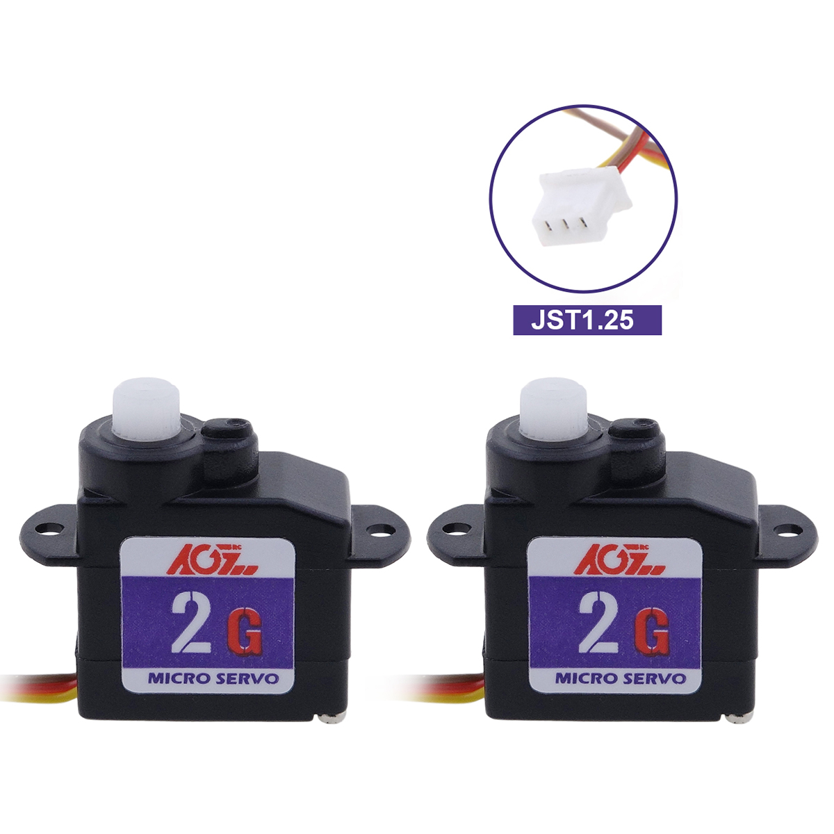 New AGFRC Factory Price 2.2g 120 Degree Plastic Gear 0.11KG 4.2V Durable Coreless Digital Mini RC Aircraft Robot Servo