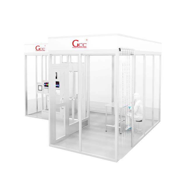 Class 10k Mobile Clean Room 30m² with 4 FFU Units for Laboratory & Production