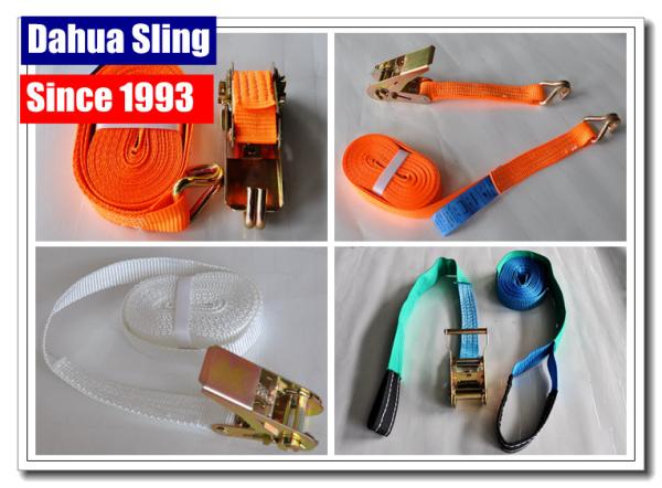 4pc 1 X 15ft Moving Tie Down Straps Mountable Ratchet Straps 25mm Width
