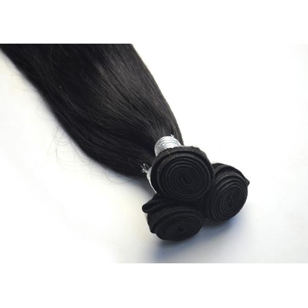Unprocessed Virgin Peruvian Hair Extensions Silk Straight Style CE SGS