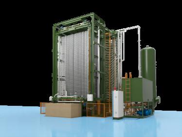 50 Layers Fully Automatic Hot Press Machine For Plywood