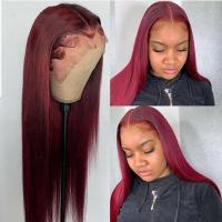 130% Densidade Perucas personalizadas de cabelo humano preto natural 28 polegadas branqueado