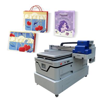 High Quality Factory Outlet A1 Size 6090 UV Flatbed Printer XP600 I1600 I3200 Head for Plastic/Acrylic/Metal/Phone Case/Pen