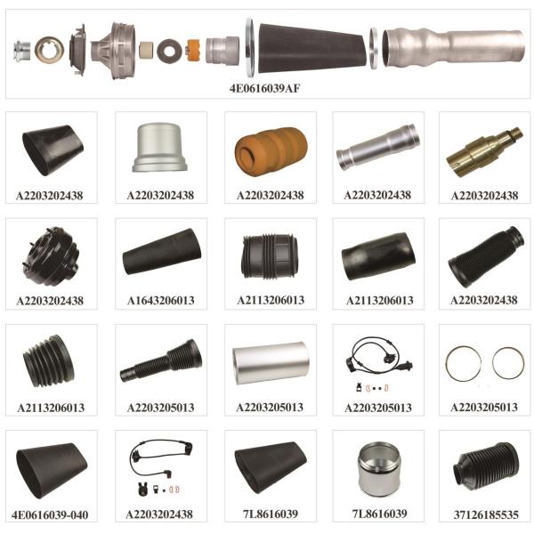 48090-35011 резина амортизатора удара 48080-35011 на задняя весна воздуха Тойота Prado