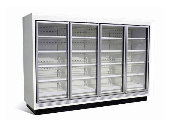 Commercial Air-Cooling Freezers Equipped With Anti-Fog Glass Doors