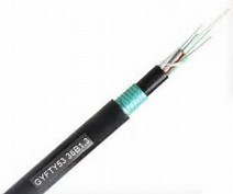 GYFTY53 Fiber Optic Cable Stranded Loose Tube Double Sheathed Cable in Black PE