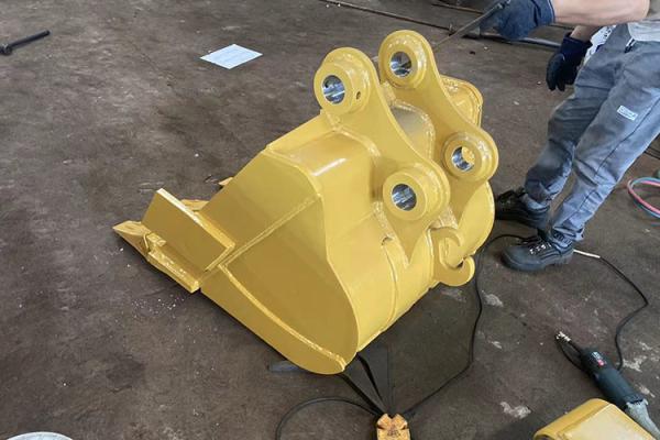 Q355B MN400 Heavy Duty Rock Bucket, Excavator Rock Digging Bucket com excavador longo braço de barra
