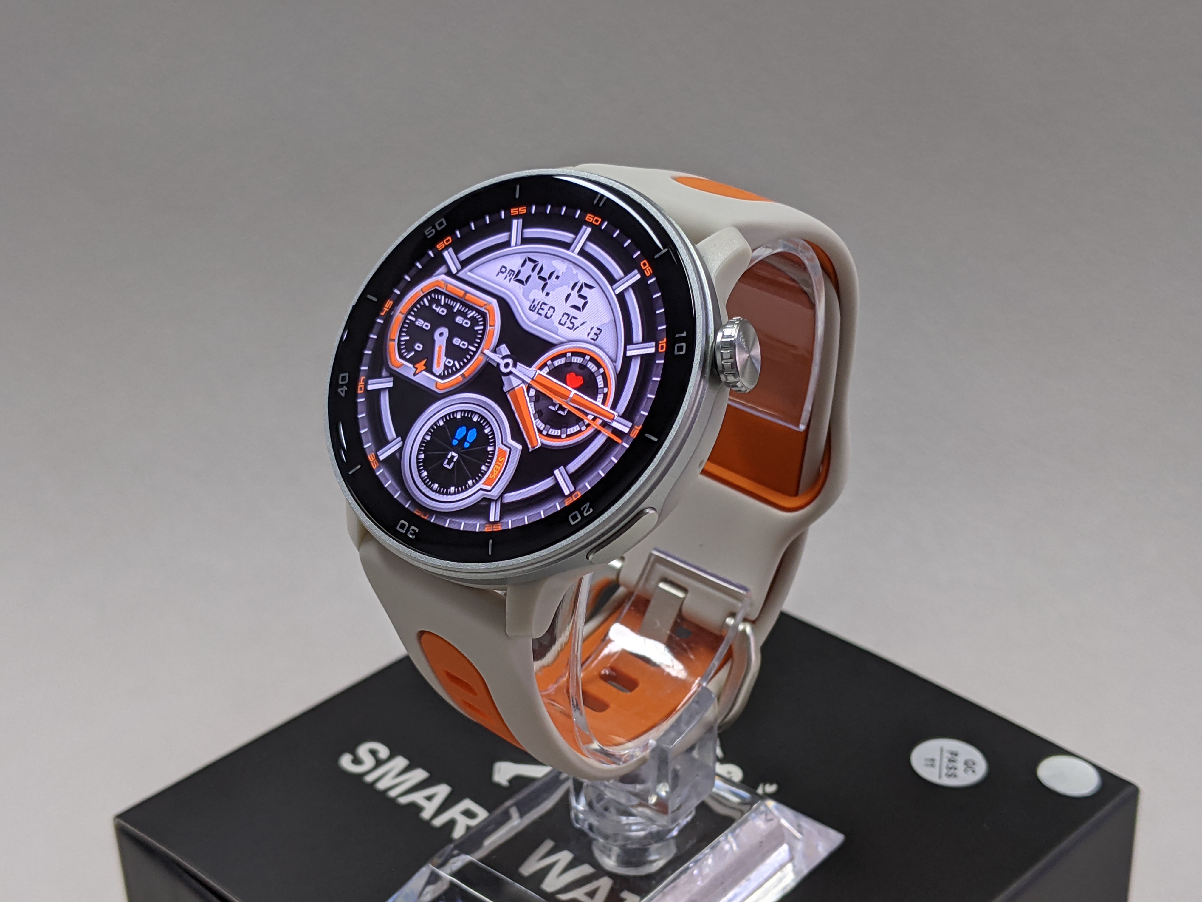 Smartwatch S666 1.43'' AMOLED HD Screen GPS Movement Track IP68 Waterproof 400 MAH Battery Long Term Standby