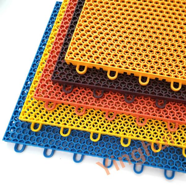 Polypropylene Portable Outdoor Temporary Flooring Volleyball Badminton Tennis Court Tiles