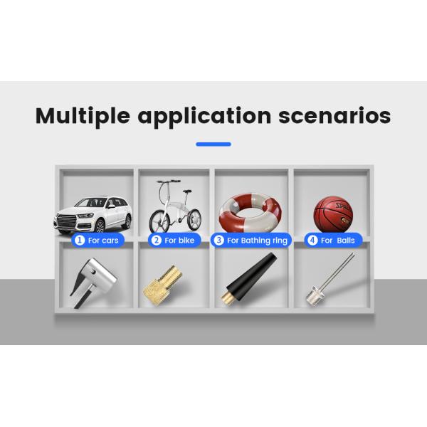 12V 150PSI Mini Portable Tire Inflators Pump for High Power Rechargeable Car Styling