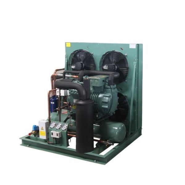 Factory Wholesale 15HP Semi-Hermetic Air Cooled Cooling Compressor System Motor for Cold Storage Room Freezer R404a Refrigerant