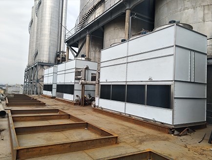 Сталь башни испарительного охлаждения HVAC средств массовой информации перекрестного течения CE промышленная