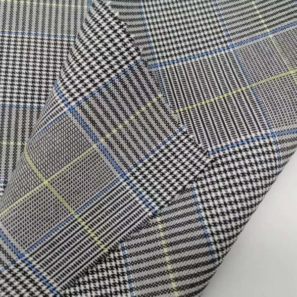 Moisture Wicking Ripstop Bengaline Fabric 75% Rayon 10.5% Nylon 11.5% Polyester 3% Spandex