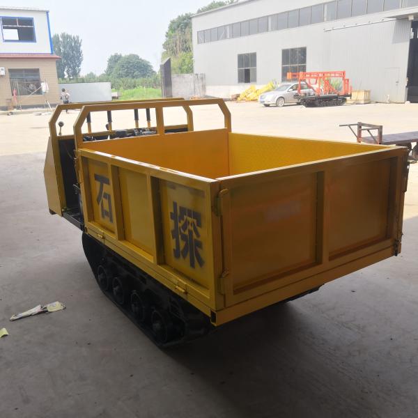 Загрузка собственной личности перехода Dumper транспортер 1,5 следов тонны автоматический резиновый