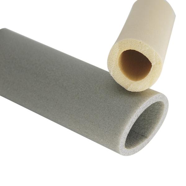Flexible Polyolefins IXPE Foam Soft Tube For Copper Pipes Drain Pipes Insulation