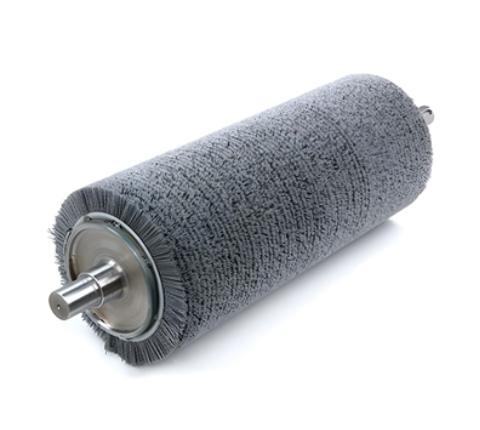 Brosse à roues en nylon industriel abrasif sur mesure Brosse à rouleaux de polissage abrasif Brosse à spirale