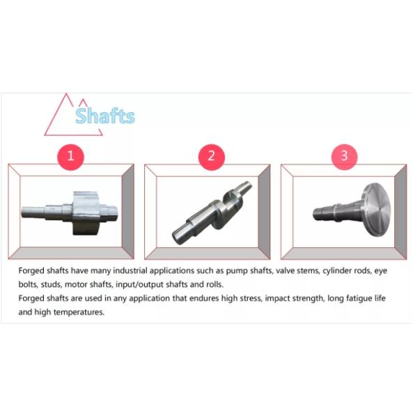 Forging Alloy Steel 86crmov7 18crnimo7-6 Steel Rotor Shaft Used In Machinery
