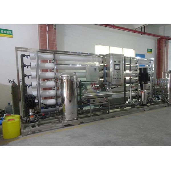 4 Stage Commercial RO Water System , RO Water Filter Plant With Cartridges