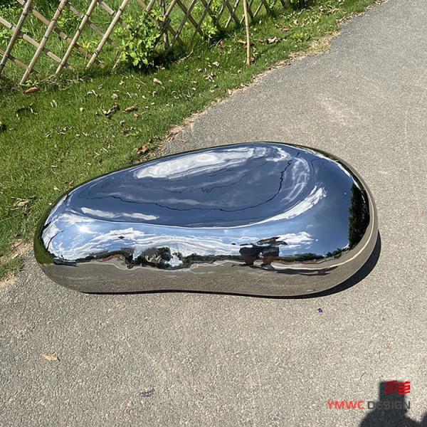 Park Decoration Sculpture Customizable Outdoor Stainless Steel Metal Mirror Sculpture