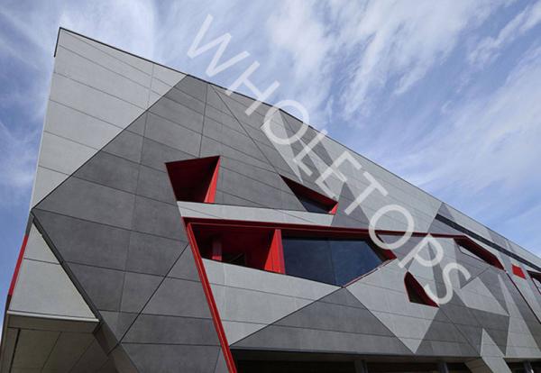 ISO14001 800×800mm Laser Cutting Aluminum Facade Panels  Modern Decoration