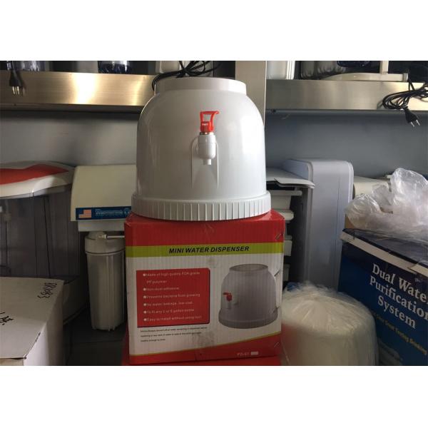 Не электрический пластиковый круглый настольный мини распределитель воды для бутылки 3/5 галлонов