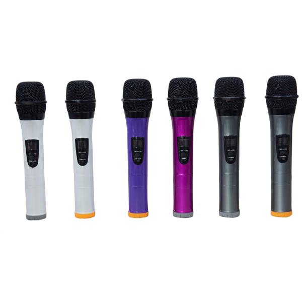 UM-1019 professional double channel VHF wireless microphone with screen / micrófono / good quality