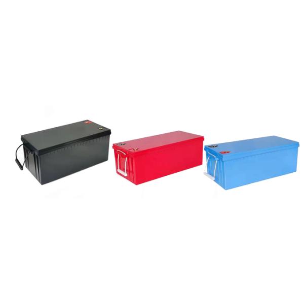 Bluetooth Function 12Volt 200Ah Lifepo4 Battery Packs Rechargeable For Solar System RV