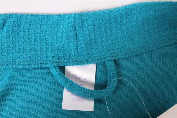Daily Casual Stockpapa Blue Ladies Fleece Dressing Gowns 100% Polyester
