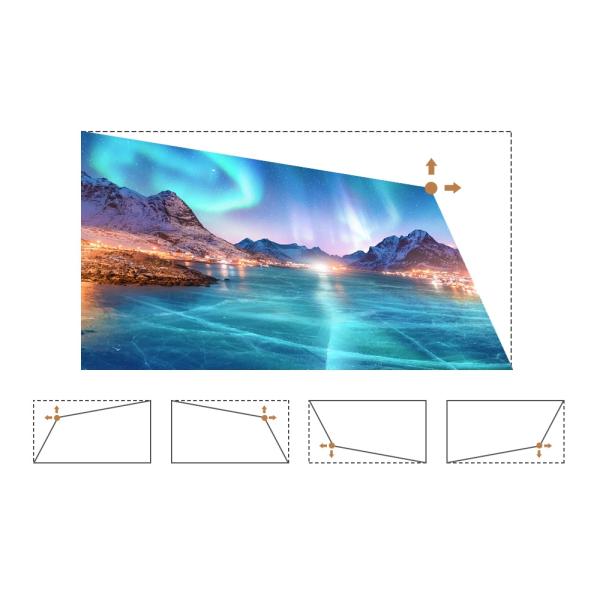 650 расшифровывать репроектора 1080P 4G+32G 4k HD андроида люменов умный