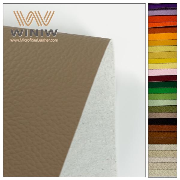 0.6mm Flame Retardant Making Business Gift Box Textured Pu Leather