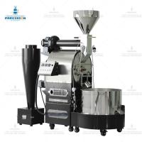 Máquina automática comercial de torrefação de grãos de café para produção em larga escala