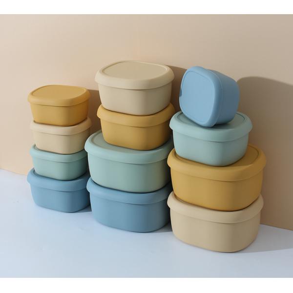 3pcs/set Custom Portable Bento Lunch Box Set with Microwavable Food Container Feature