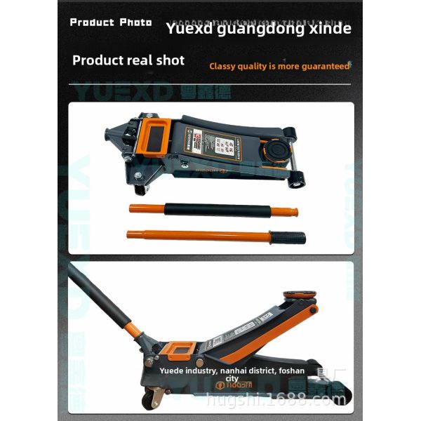 3 Ton Hydraulic Floor Jack Low Profile Double Pump Car Jack Heavy Duty Quick Lift Garage Automotive Repair Vehicle Lifting Jack