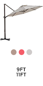 Outdoor Market Umbrella with Sand Anchor and Carrying Bag, Portable Patio and Beach Umbrella with Anchor