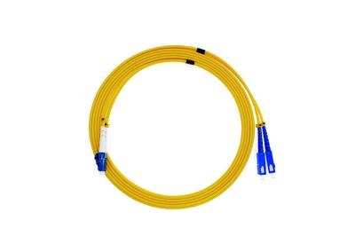 2.0mm 3m OM1/2/3/4 Fiber Optic Patch Cords LC To SC UPC Patch Cord