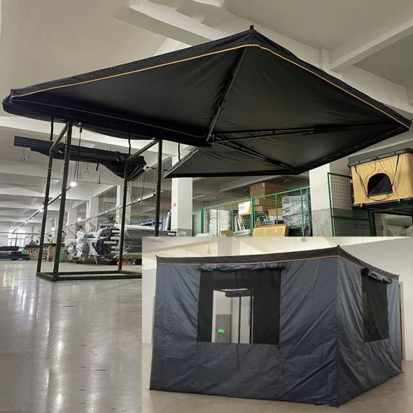 Ouverture rapide à 270 degrés auvent portable pour les voyages en plein air randonnée camping
