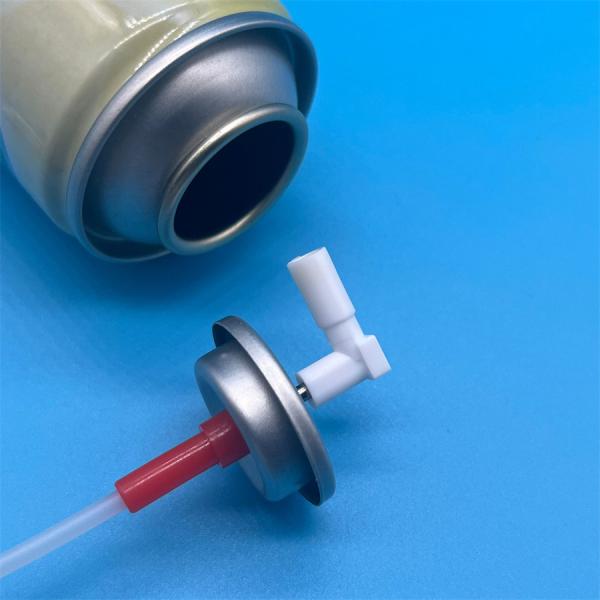 Однодюймовый дозировочный клапан с L-образным приводом для высокопроизводительных аэрозольных приложений идеально подходит для здравоохранения и фармацевтики.